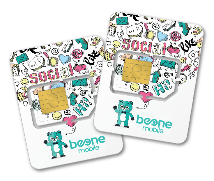 BeONE prepaid SIM listing
